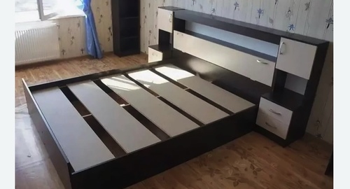 Сборка кровати с подъемным механизмом. Искитим